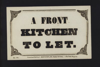Annuncio: Cucina anteriore da affittare da English School