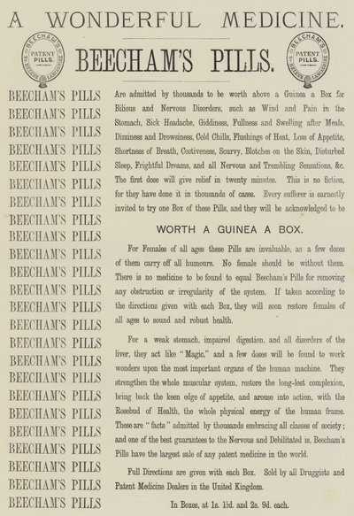 Pubblicità, Beecham