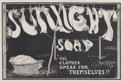 Pubblicità, Sunlight Soap (incisione) da English School