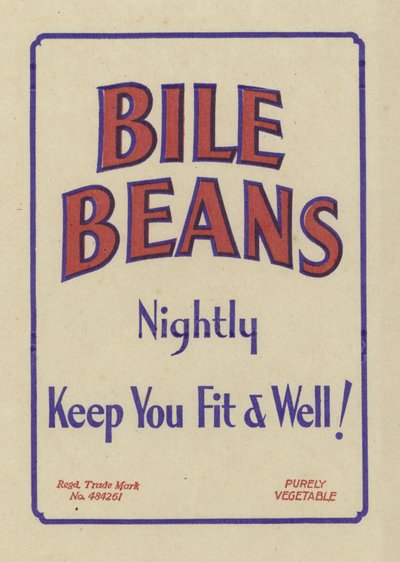 Pubblicità per Bile Beans da English School