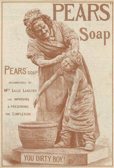 Pubblicità per il sapone Pears da English School
