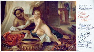 Pubblicità per il sapone Pears, 1898 da English School