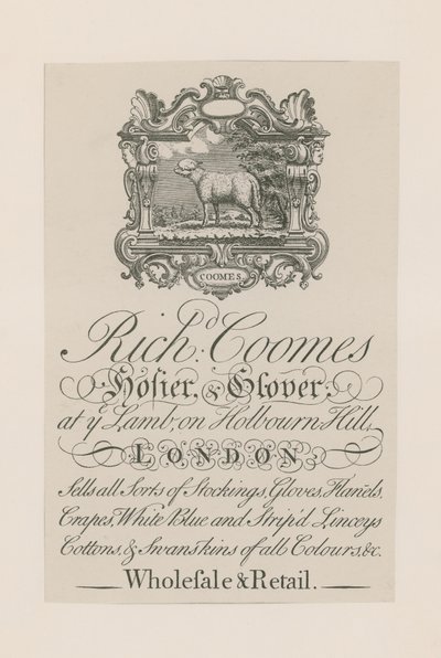 Pubblicità per Richard Coomes da English School