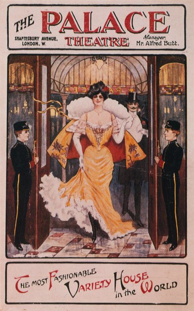 Pubblicità per il Palace Theatre da English School