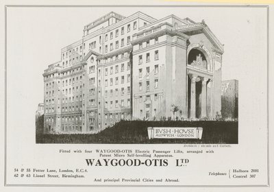 Pubblicità per Waygood-Otis Limited da English School
