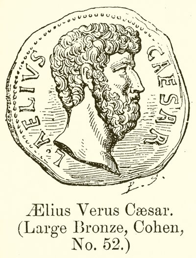 Elio Vero Cesare. (Grande bronzo, Cohen, n. 52) (incisione) da English School