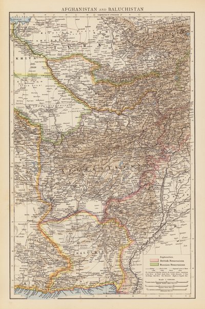 Afghanistan e Baluchistan da English School