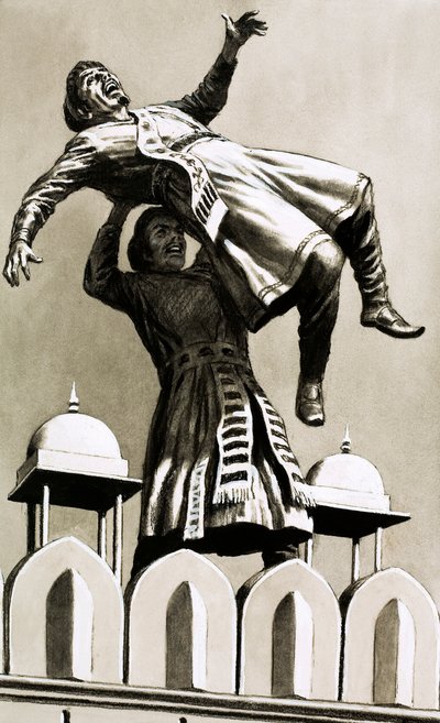 Akbar, Re di Hindustan, gettò l