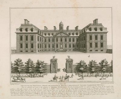 Casa Albemarle (originariamente chiamata Clarendon House) da English School