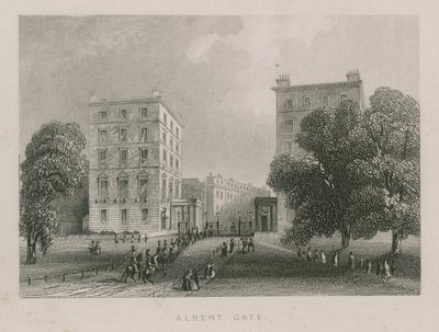 Albert Gate, Kensington Park, Londra da English School