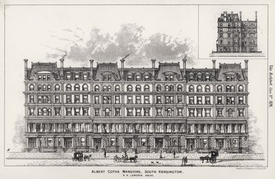 Albert Gotha Mansions, South Kensington da English School