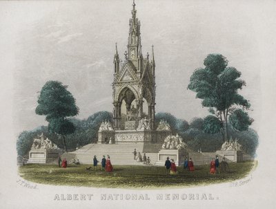 Memoriale di Alberto, Kensington Gardens, Londra da English School