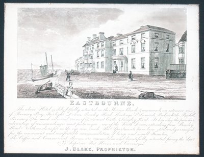 Albion Hotel, per il proprietario, J Blake da English School