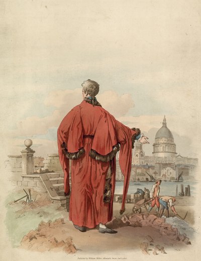 Alderman della Mansion House, Londra da English School