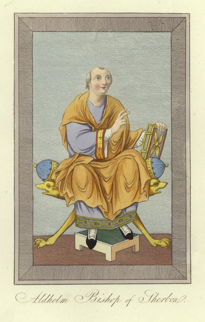Aldhelm, Vescovo di Sherborne da English School