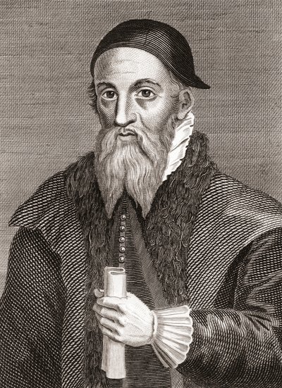 Alexander Erskine di Gogar, c.1521-1592. Laird scozzese e custode di Giacomo VI di Scozia al Castello di Stirling. Da Iconographia Scotica o Ritratti di Persone Illustri di Scozia, pubblicato nel 1797 da English School