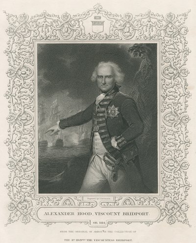 Alexander Hood, 1° visconte Bridport, illustrazione da 