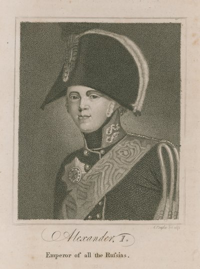 Alessandro I, Imperatore di tutte le Russie da English School