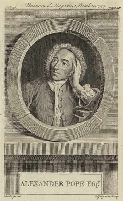 Alexander Pope, Esquire da English School