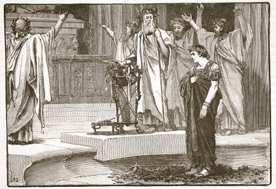 Alessandro al Tempio di Giove Ammone da English School
