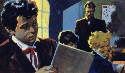 Alessandro fu istruito dal suo severo nonno e si interessò alla parola da English School