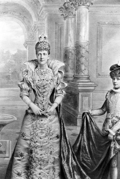 Alexandra di Danimarca, regina consorte del Regno Unito e dei Domini britannici, XIX secolo da English School