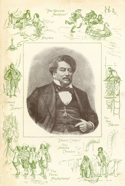 Alexandre Dumas, autore de Il conte di Montecristo da English School