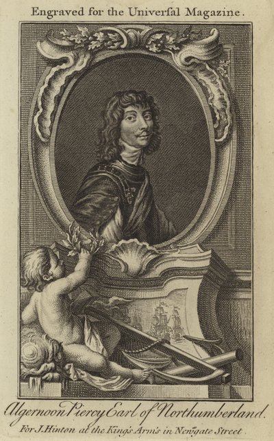 Algernoon Piercy, Conte di Northumberland da English School