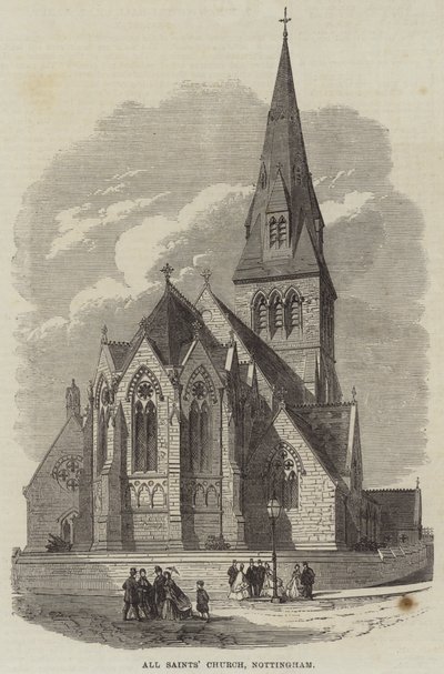 Chiesa di Tutti i Santi, Nottingham da English School
