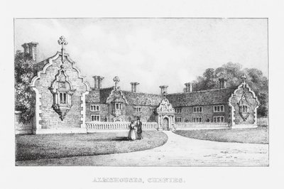 Case di cura, Chenies (incisione) da English School