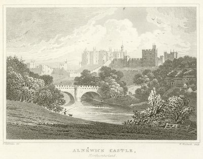 Castello di Alnwick, Northumberland da English School