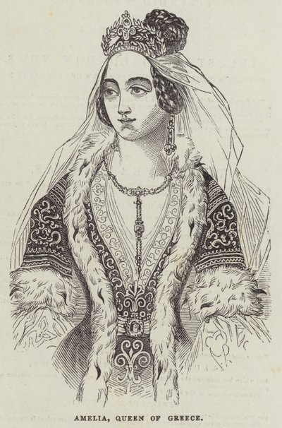 Amelia, regina di Grecia da English School
