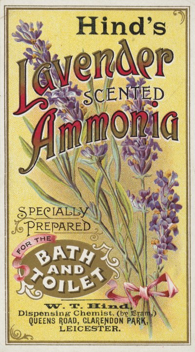 Ammoniaca, profumata alla lavanda da English School