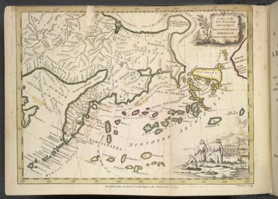 Un resoconto del nuovo Arcipelago Settentrionale recentemente scoperto dai russi nei mari di Kamtschatka e Anadir, di Jacob von Staehlin Storcksburg da English School