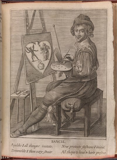 Un artista, illustrazione da 