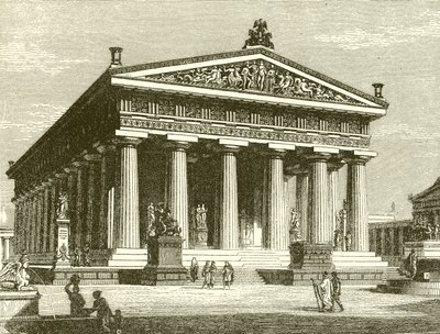Un antico tempio dorico: il santuario di Poseidone a Paestum da English School