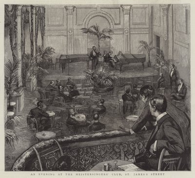 Una serata al club dei Meistersingers, St James