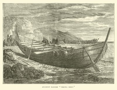 Antica nave vichinga danese da English School