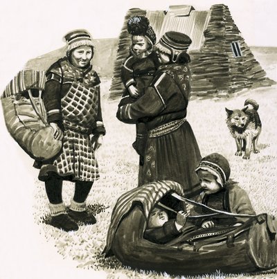 Popoli antichi del mondo: Lapponi da English School