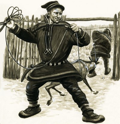 Popoli antichi del mondo: Lapponi da English School