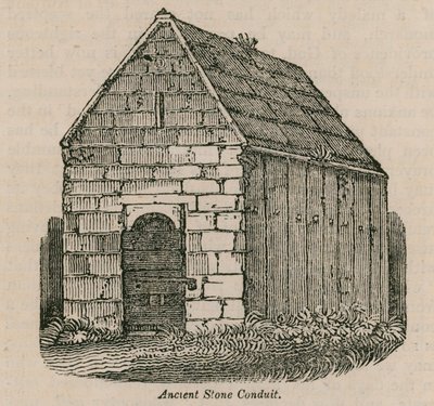 Antico condotto di pietra da English School