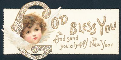 Bambino angelico, Cartolina di Capodanno da English School