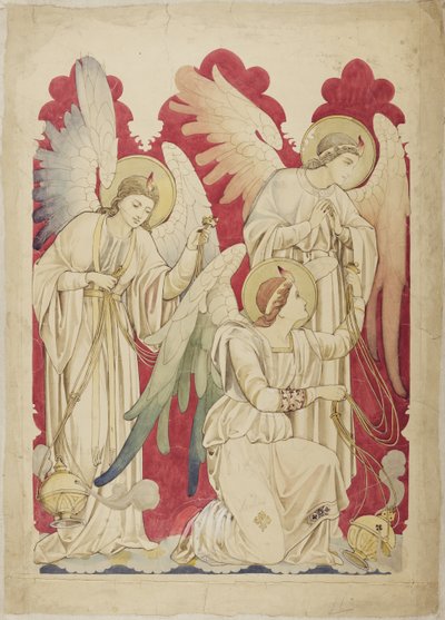 Angeli con incensieri da English School