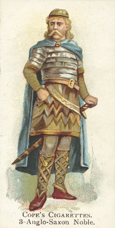 Nobile anglosassone (cromolitografia) da English School