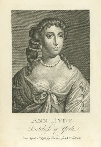 Ann Hyde, Duchessa di York da English School