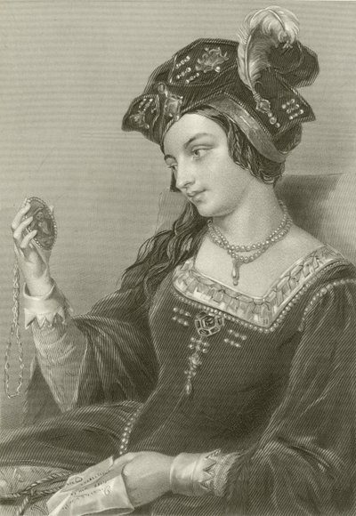 Anna Bolena, seconda moglie di re Enrico VIII da English School