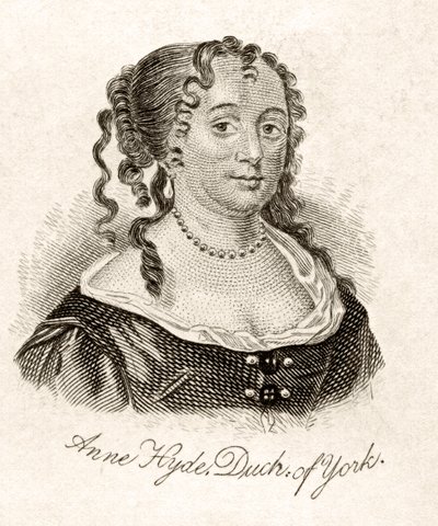 Anne Hyde, Duchessa di York, da 