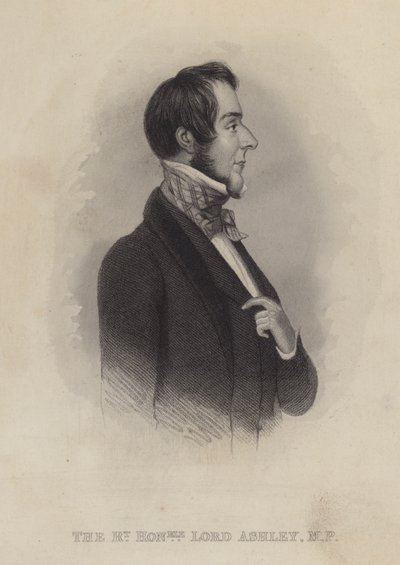 Anthony Ashley-Cooper, Lord Ashley, politico inglese, riformatore sociale e filantropo da English School