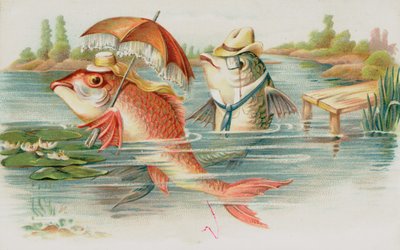 Pesce antropomorfo da English School