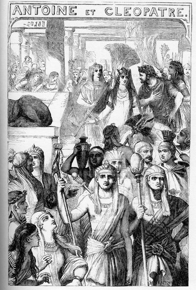 Antonio e Cleopatra - Illustrazione in 